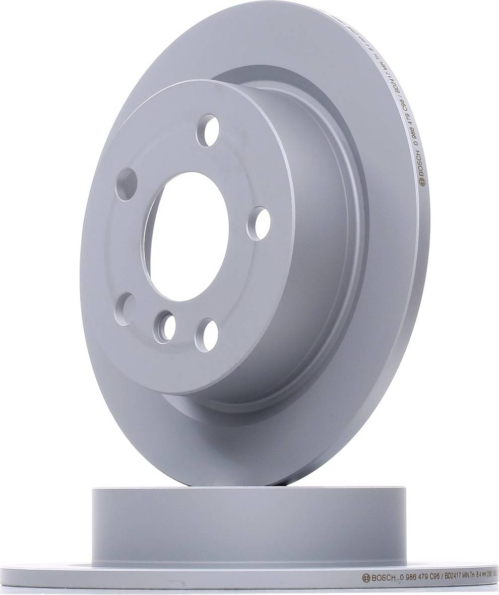 Bosch BD2417 Brake Discs Rear Axle