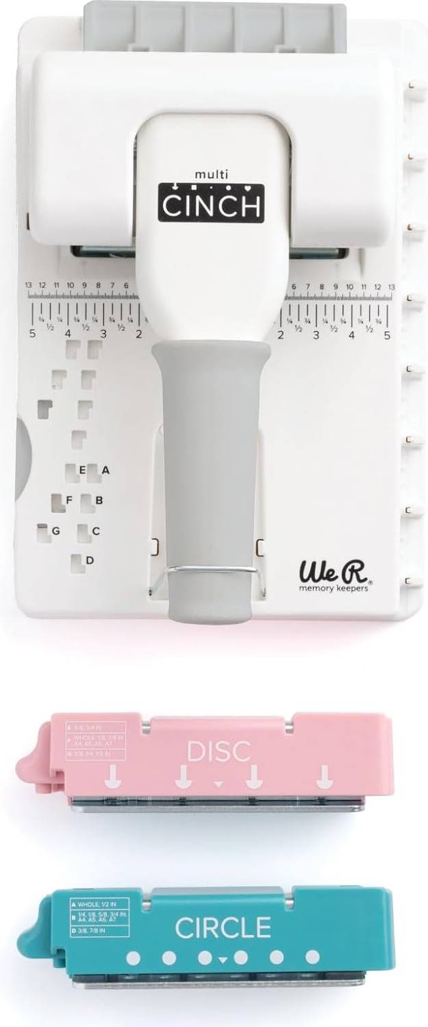 We R Memory Keepers Multi Cinch 2:1 Circle and Disc