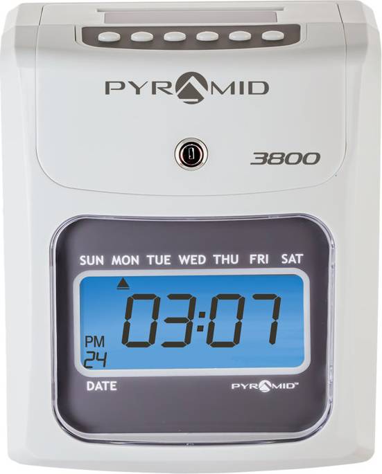 Alarm clock Pyramid Time Clock