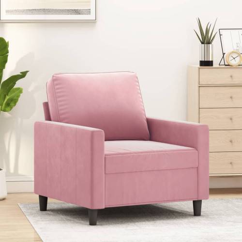 vidaXL Rosa Fåtölj