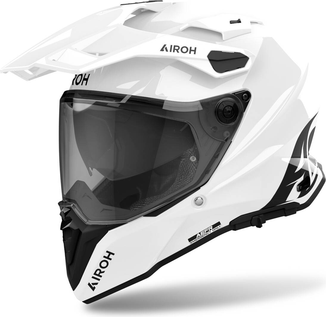 Commander Color Motocross Helm, weiss, Größe