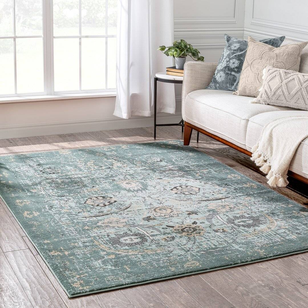 Lily Manor Cortand Rug Blue