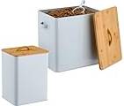 Relaxdays Foderbox, set om 2, 2