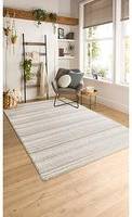 Chunky Knit Rug 80X150 Cream