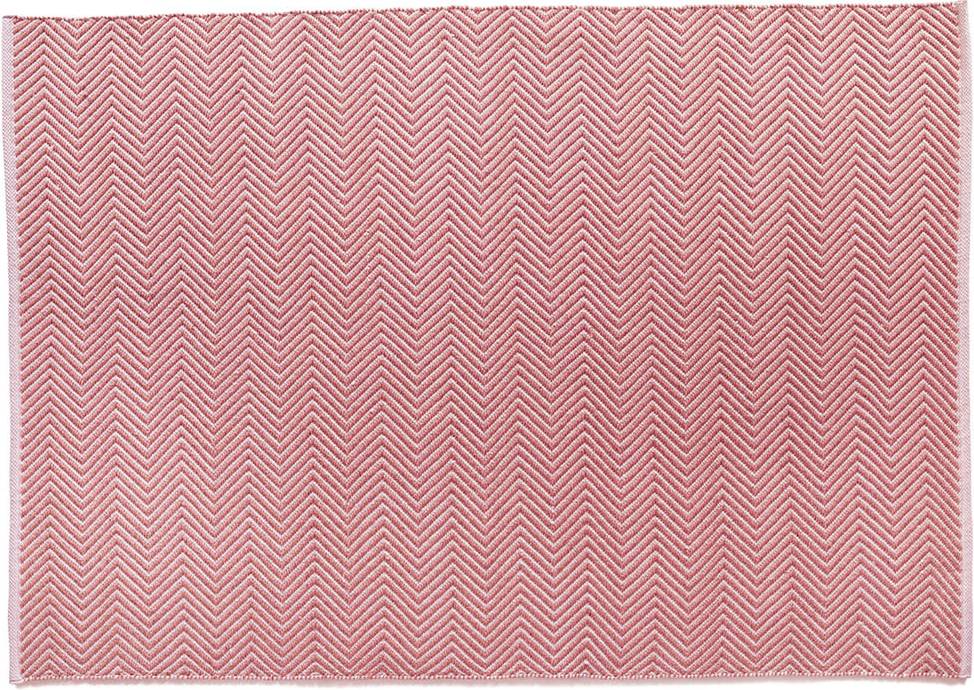 Hug Rug Hug Rug Coral Herringbone Pink cm