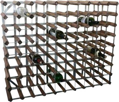 Wrought Studio Liddle 90 Bottle Wine Rack
