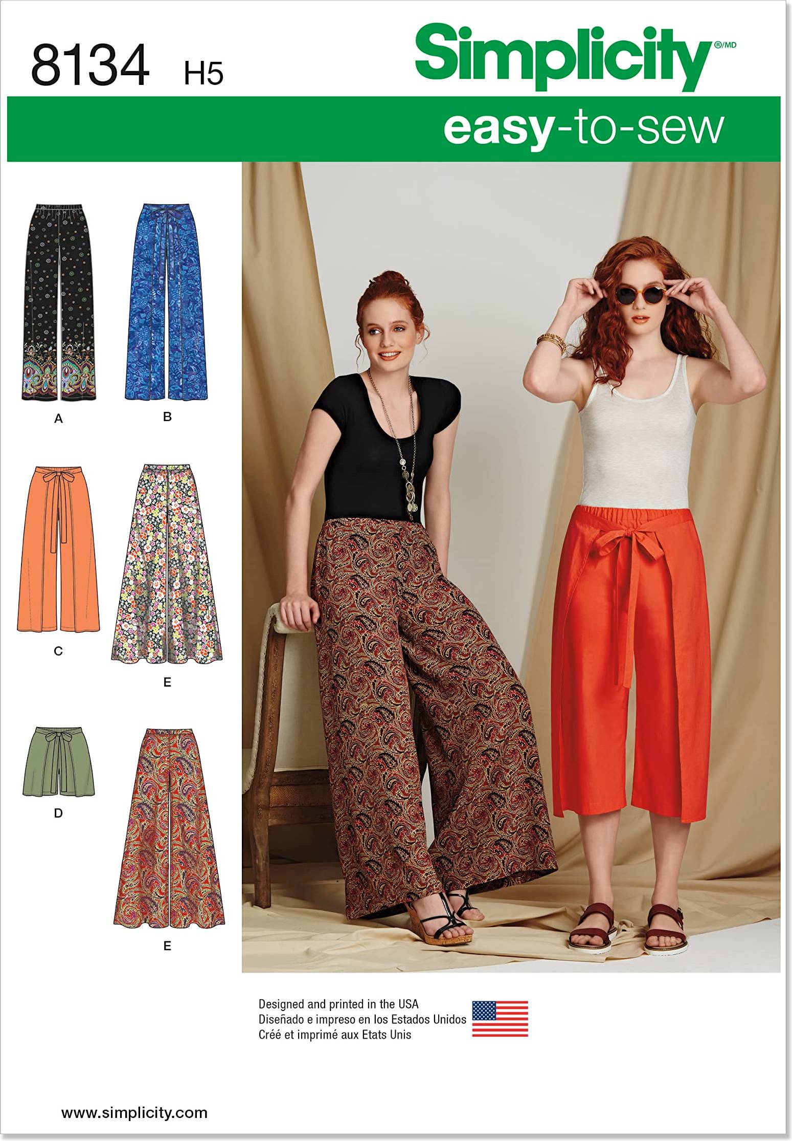 Simplicity Paper Sewing Pattern 8134