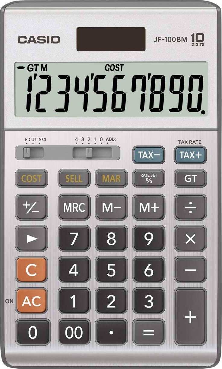 Casio JF-100BM Standard Function Calculator