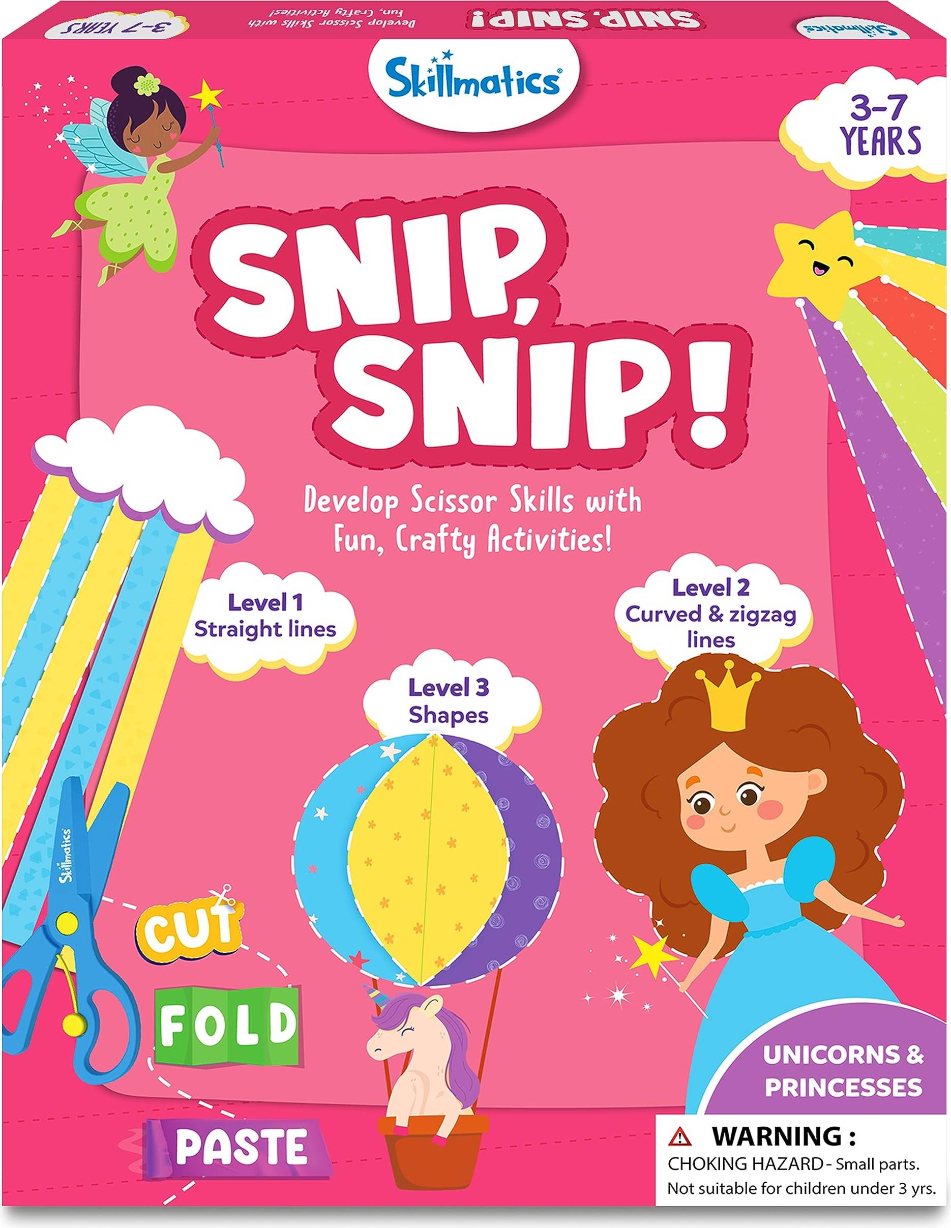 Skillmatics Scissor Activity Book Kit