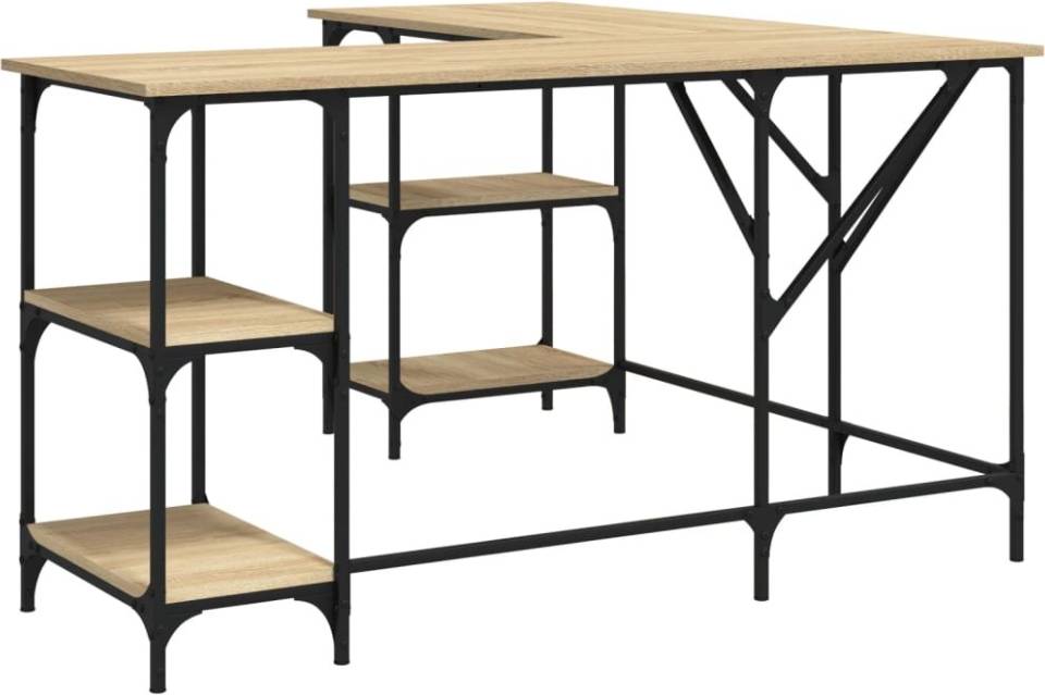 vidaXL Office Computer Engineered Writing Desk