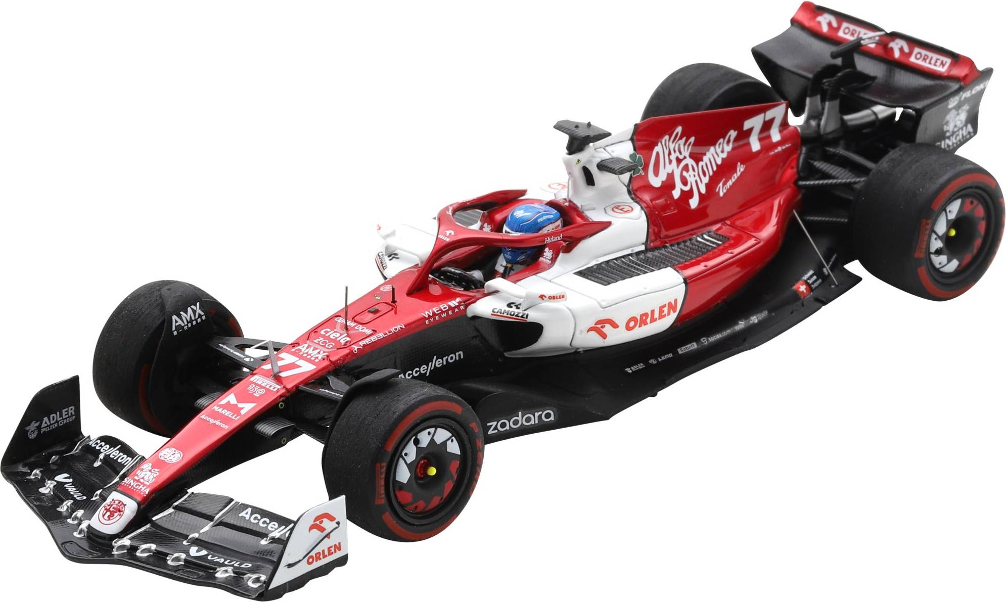 Alfa Romeo Racing C42 Ferrari Modelauto schaal 1:43