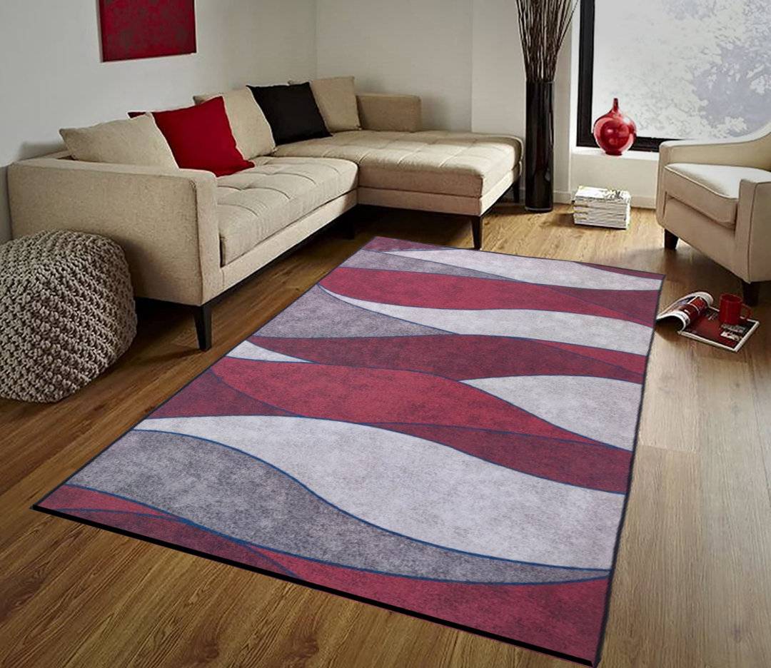 Metro Lane Barjesh Abstract Machine Red