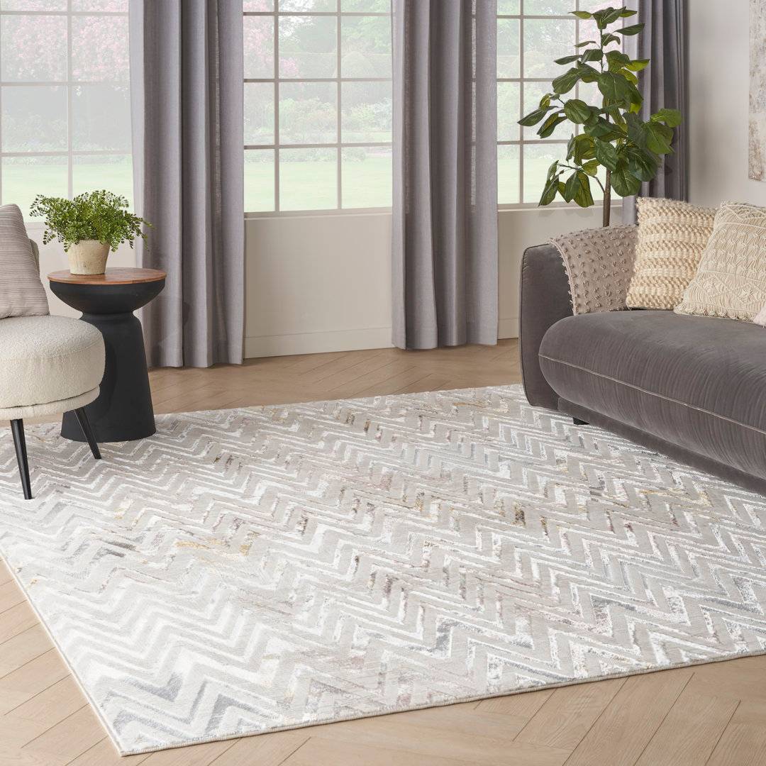Gracie Oaks GLITZ Area Rug