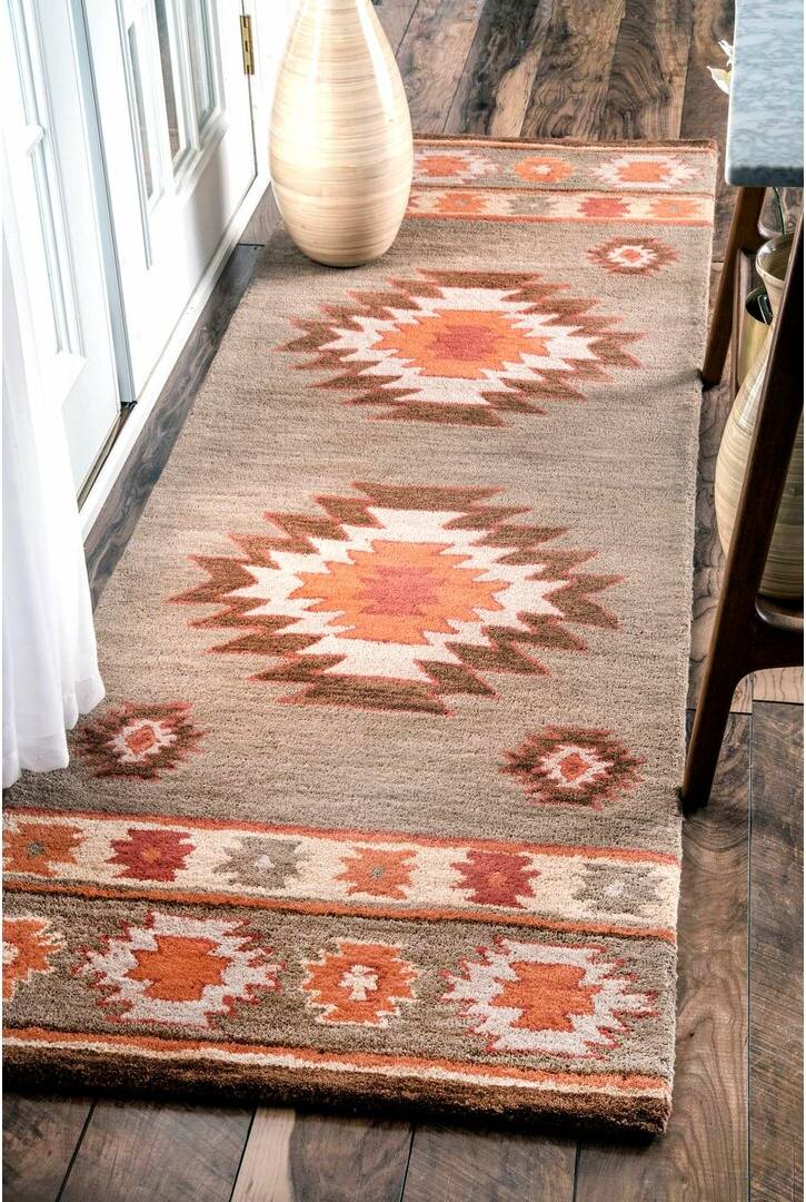 Union Rustic Claghorn Hand-Tufted Wool Grey
