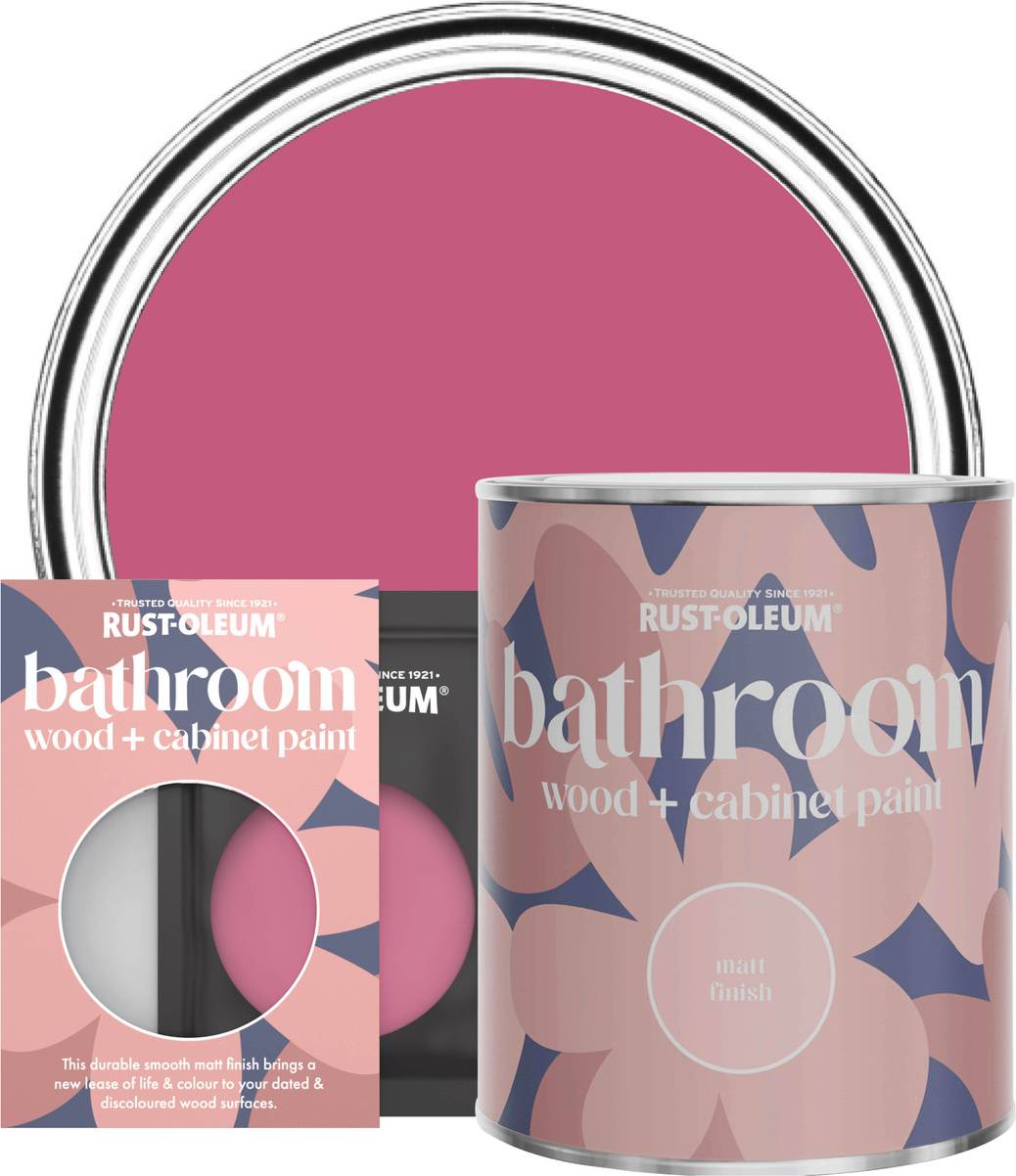 Rust-Oleum Raspberry Ripple Matt Bathroom Wood 750Ml