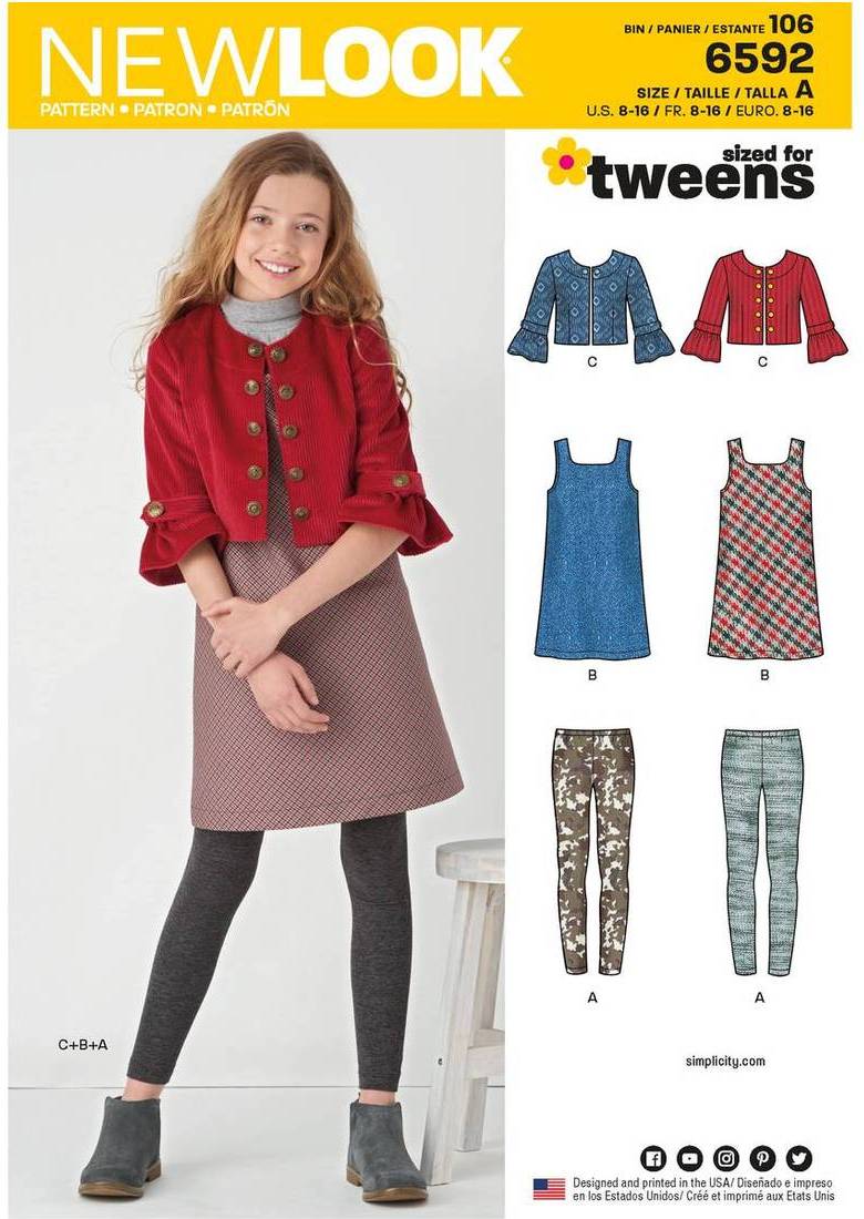New Look Sewing Pattern 6592
