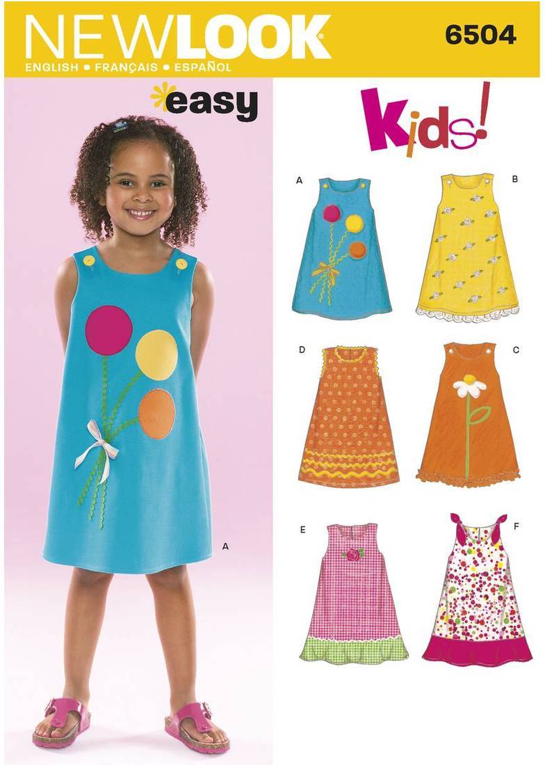 New Look Paper Sewing Pattern 6504