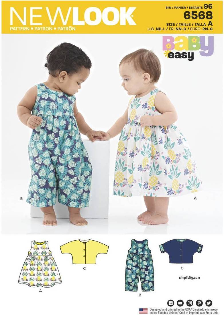 New Look Paper Sewing Pattern 6568
