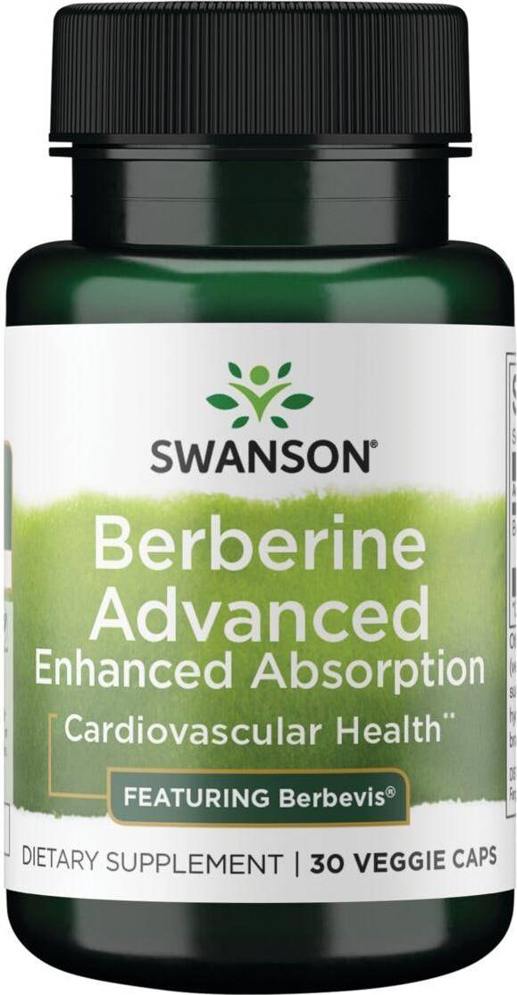 Berberine Swanson Berberine Advanced Enhanced Absorption 30 Vcaps 30 Stk.