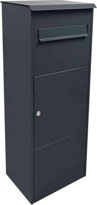 MEFA Oak Parcel Box 480 Ruko Lock - Anthracite