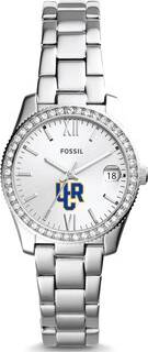 Fossil Silver UC Riverside Highlanders Date Watch