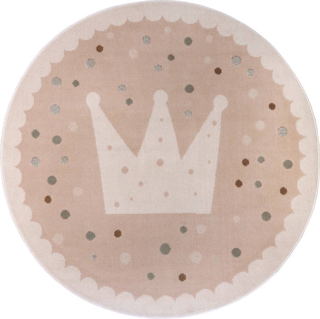 Adventures Children Beige Rug 100cm