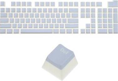 104 Keys Pudding Keycap PBT Blue