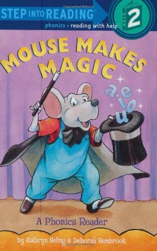 Magic mouse Mouse Makes Magic: Phonics Reader Step-Into-Reading, Step 2