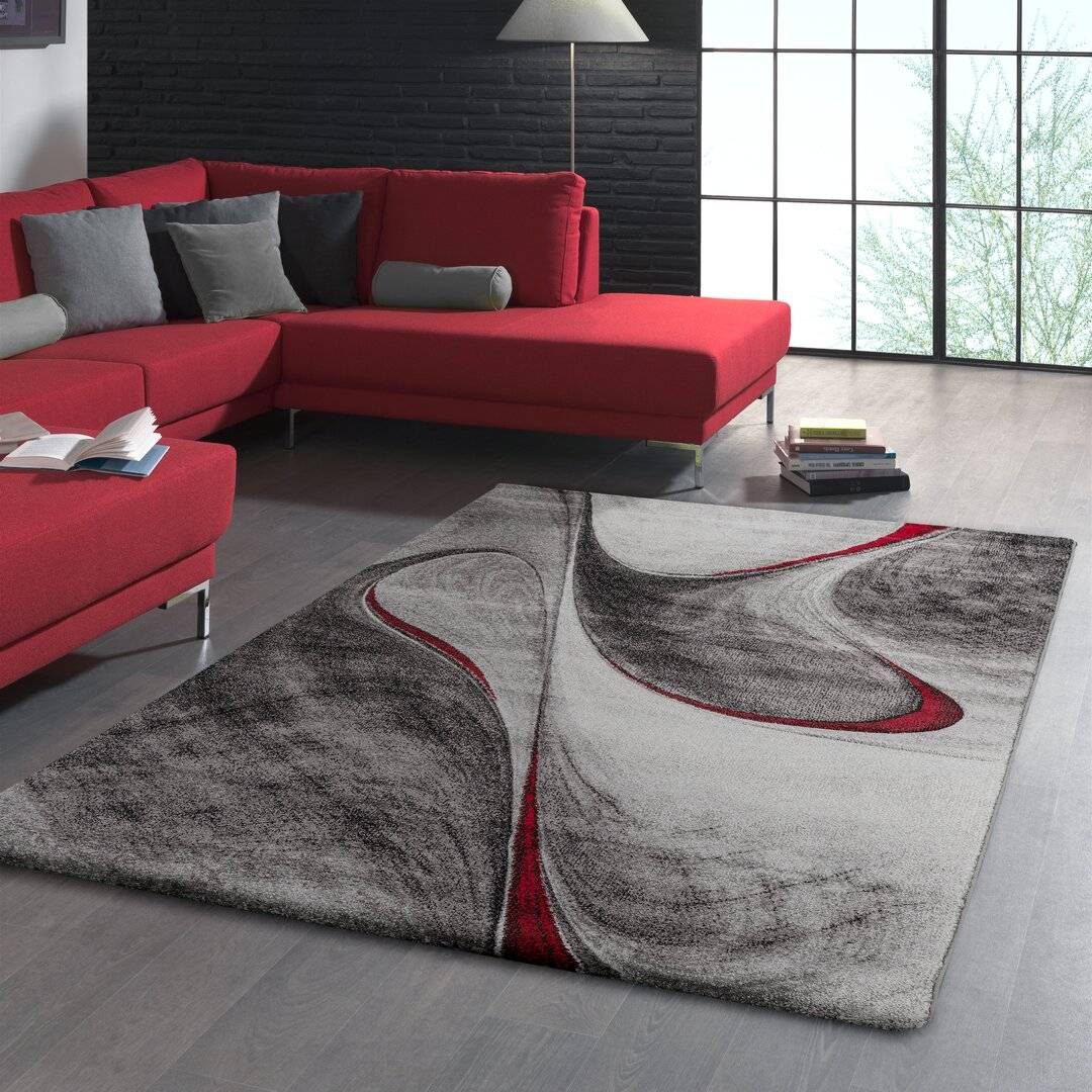 Zipcode Design Dariana Grey Rug Rectangle 80 x 150 cm White