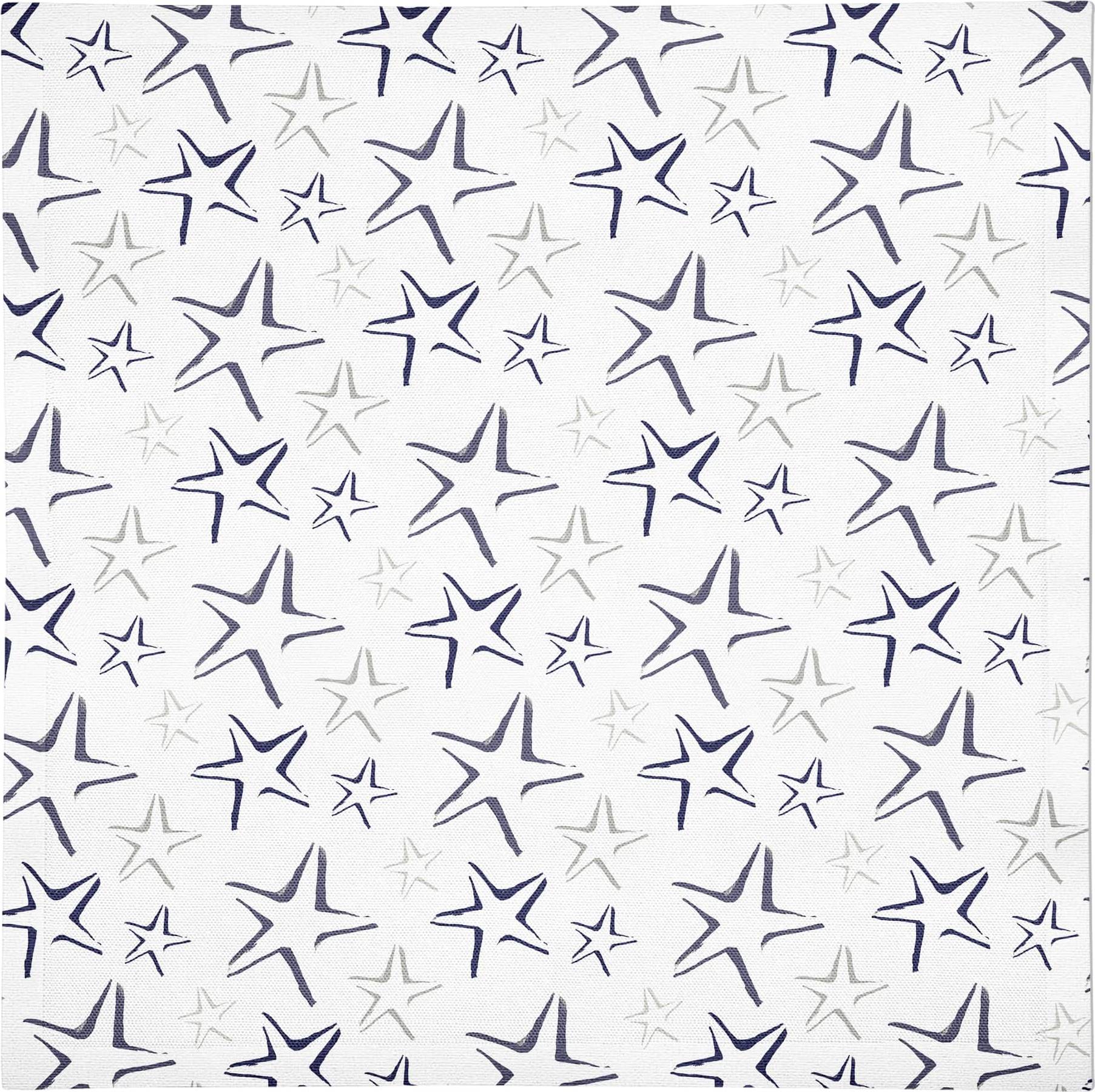 Starfish Pattern Poly Twill