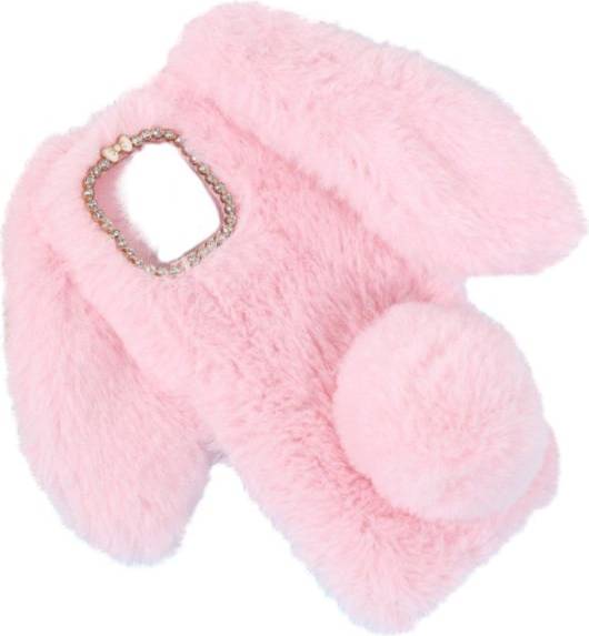 Apple Fluffy Rabbit iPhone 12 Pro Max skal Rosa