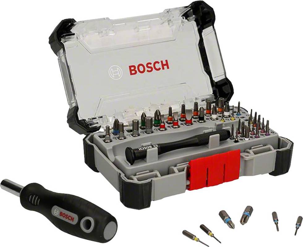 Bosch Precision Screwdriver Bit Set 42 pcs
