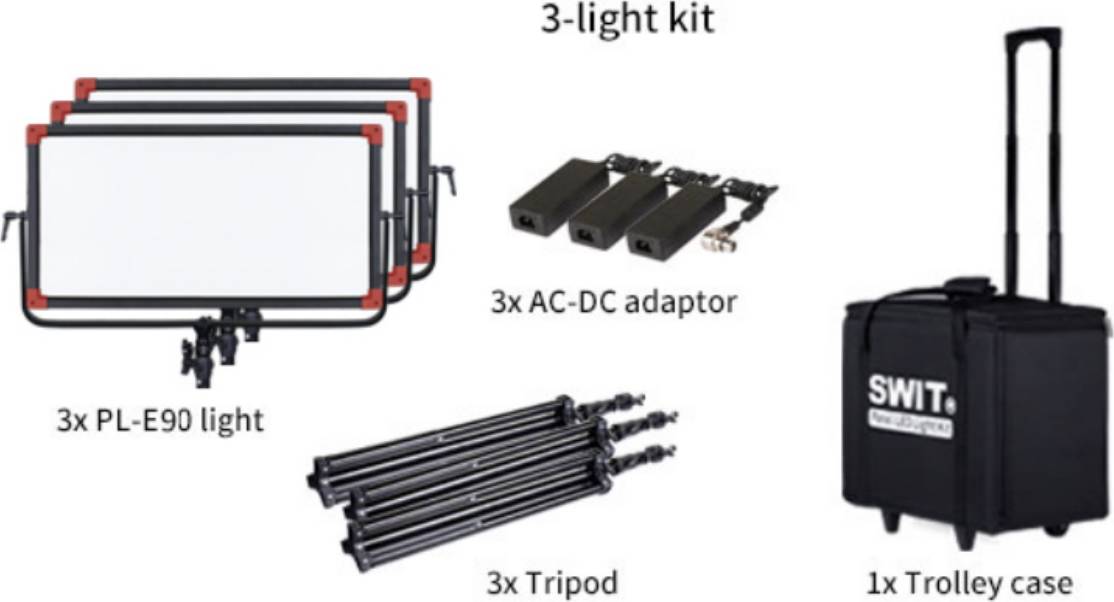 Swit PL-E90 LED Light Kit