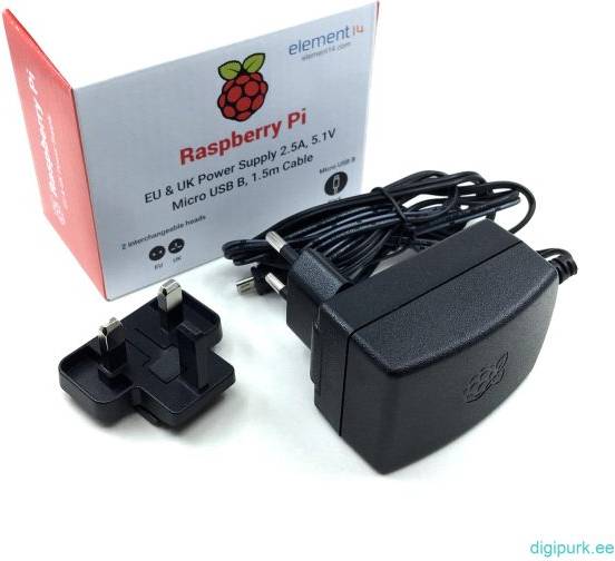 Raspberry Pi 3 Micro USB Power Supply