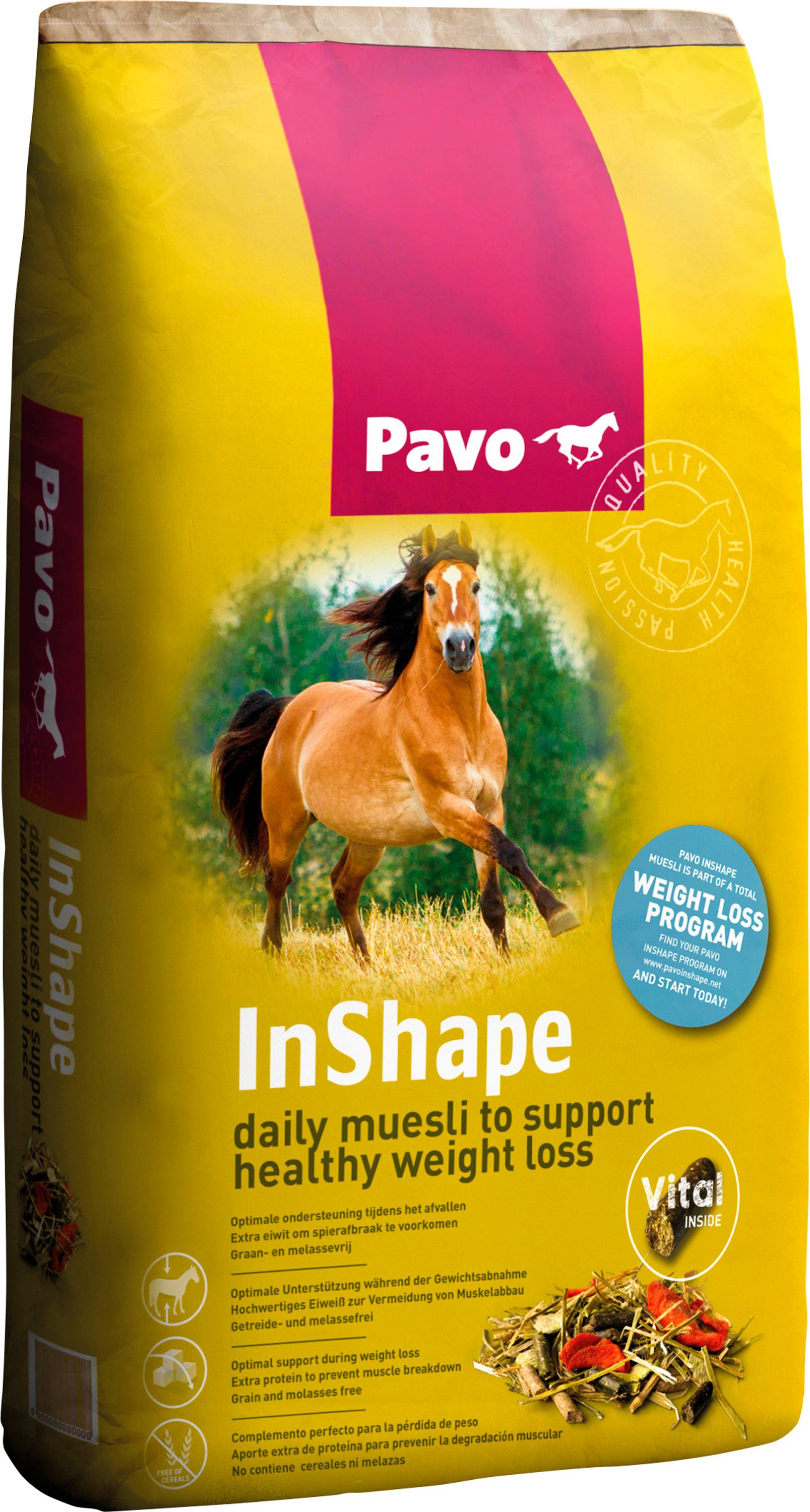 Pavo Hästfoder Inshape 15kg