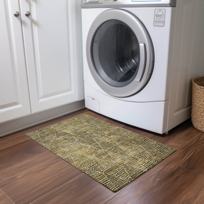 Addison Rugs Machine Washable Gold