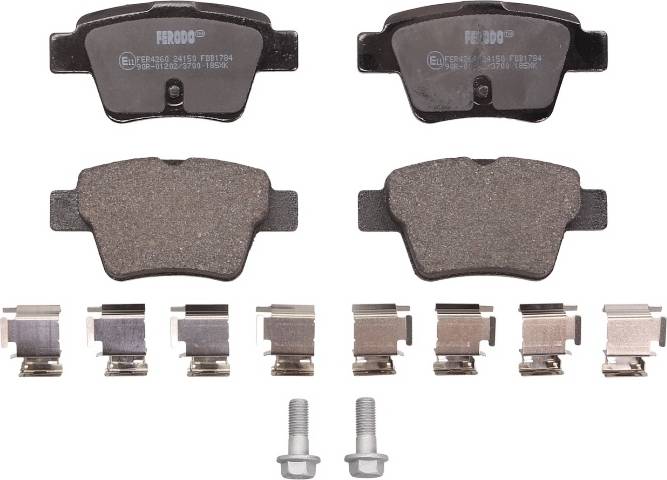 FDB1784 Brake Pad Set Rear
