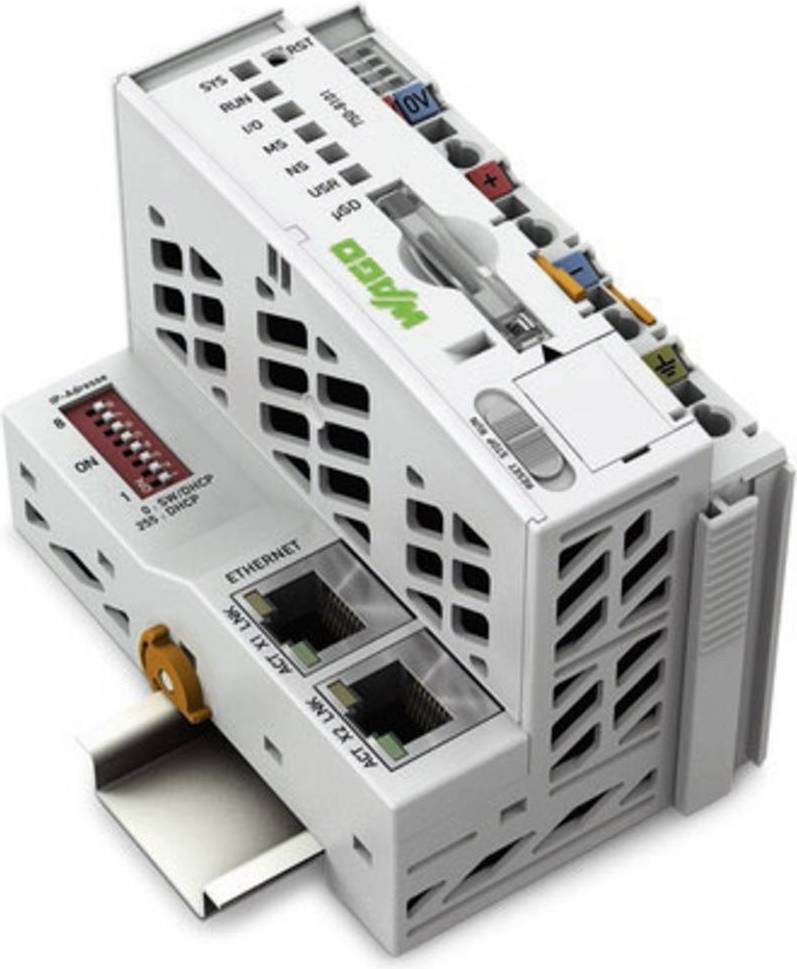 Wago Compact PLC CPU Module 750-8101