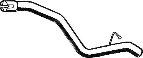 Exhaust Pipe Rear 18.037