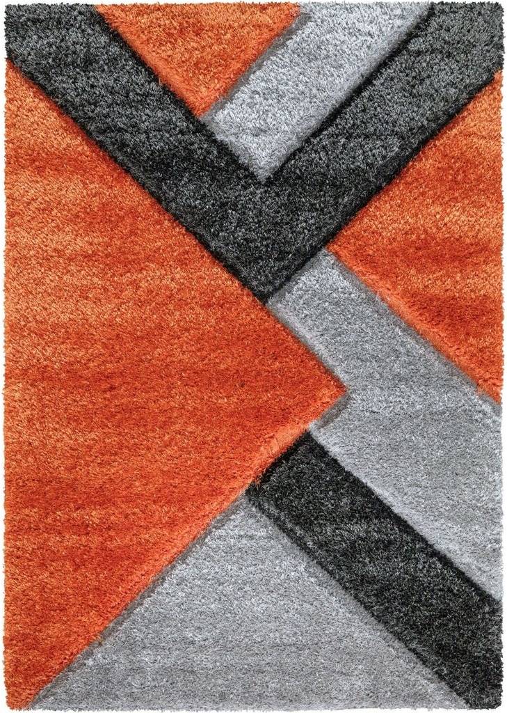 Metro Lane Hunley Shag Rug Black