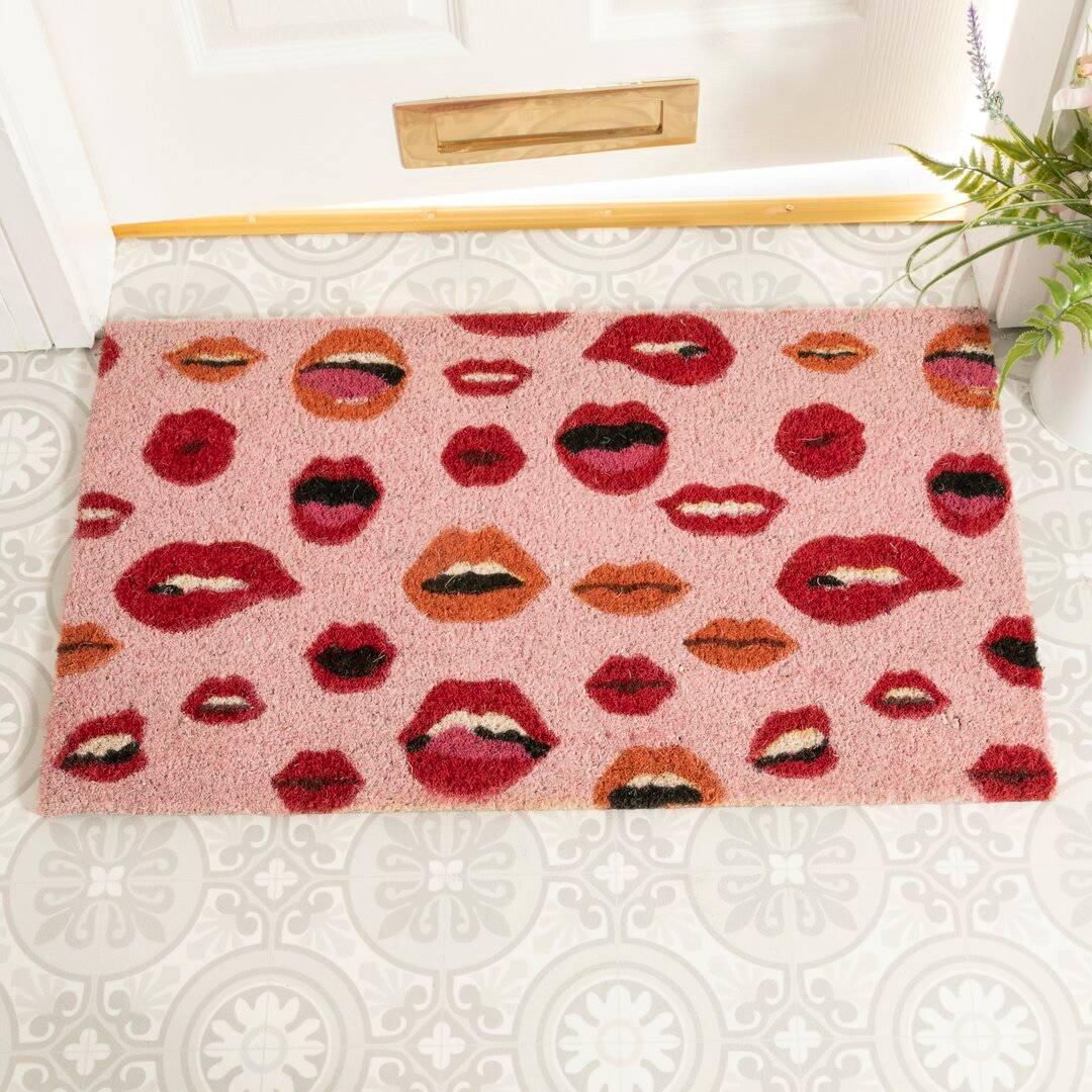 Ebern Designs Deepesh Lips Doormat