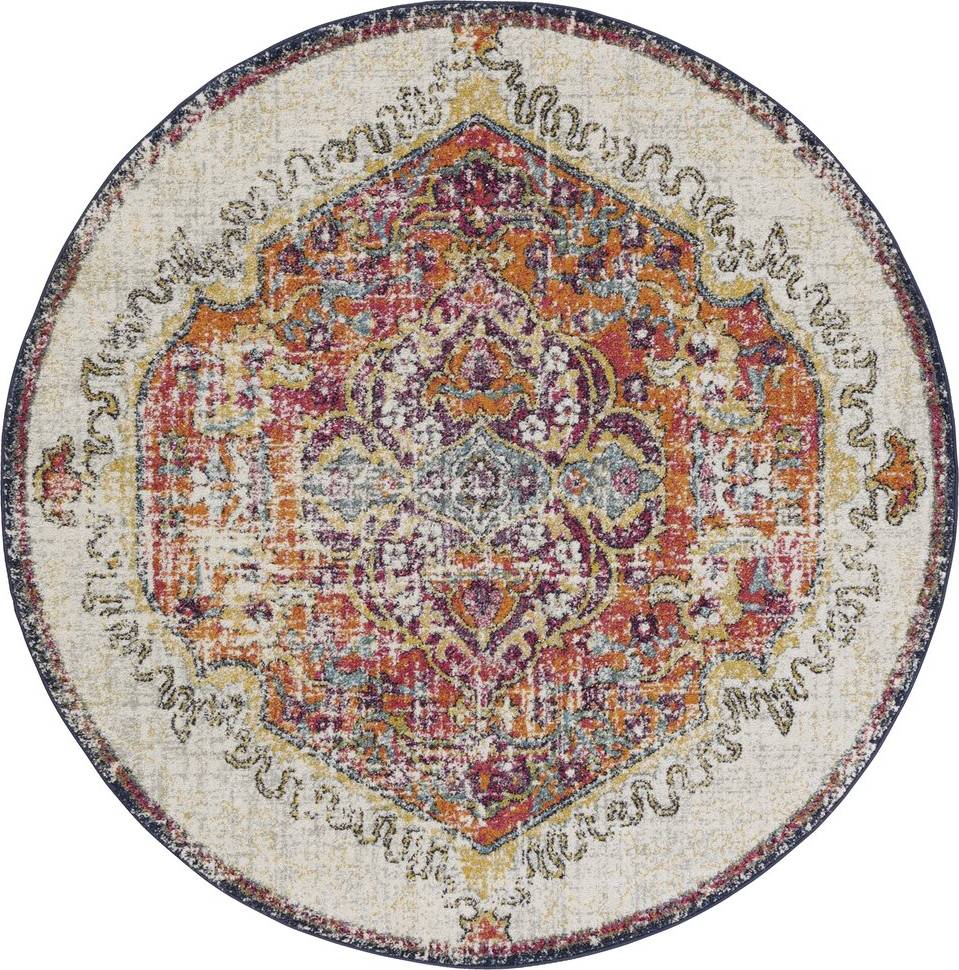 Mistana Cearbhall Rug Beige, Blue