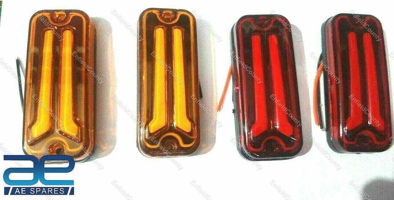 LED Light Front Rear Side Indicators Set