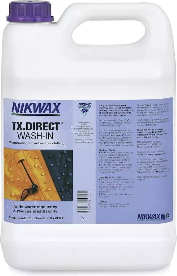 Impregnering Nikwax TX.Direct Wash-In 5L
