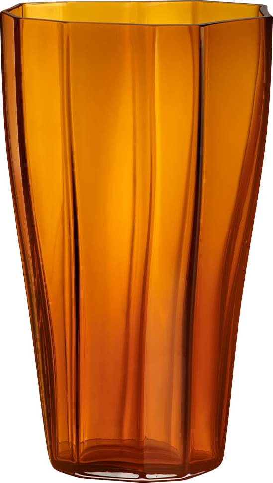 Orrefors Reed Amber Vas 30cm