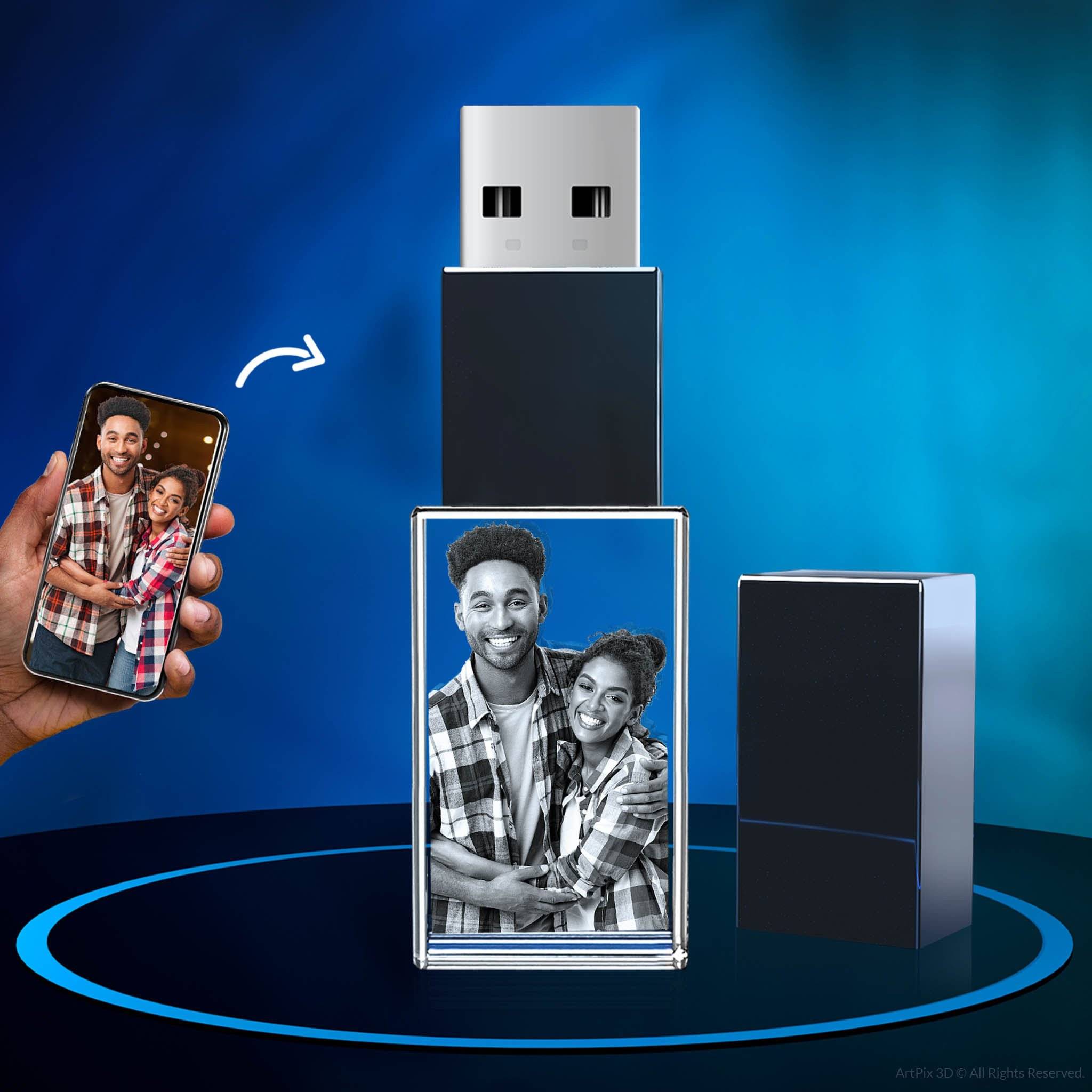 ArtPix 3D USB Flash Drive Rectangle