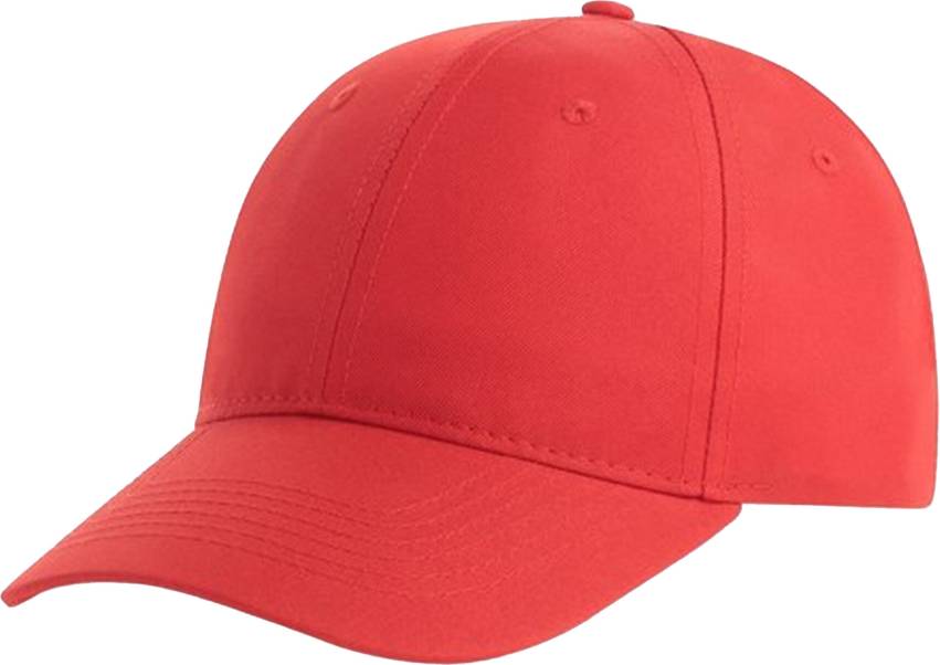 Atlantis Recy Six Recycled Polyester Baseball Cap Red One