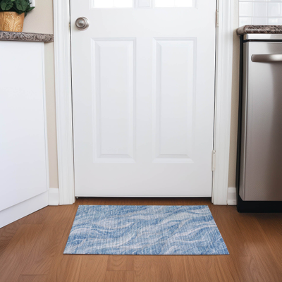 Machine Washable Moden Waves