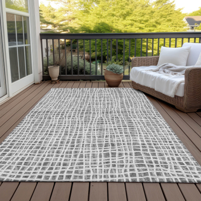 Machine washable rugs Addison Rugs Machine Washable Gray
