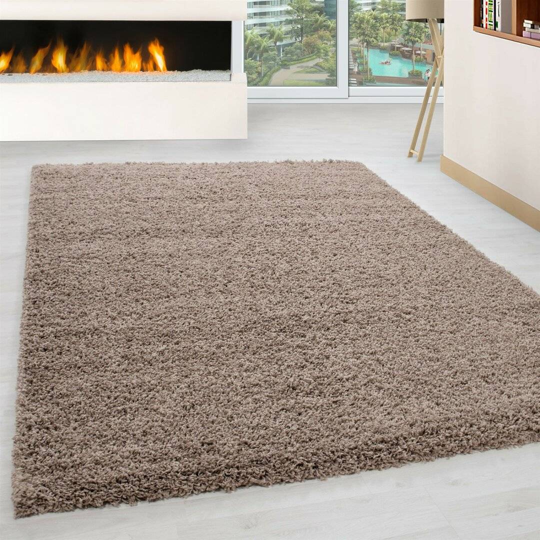 Zipcode Design Riam Machine Woven Beige Indoor Rug Rectangle 160 x 230 cm Beige cm